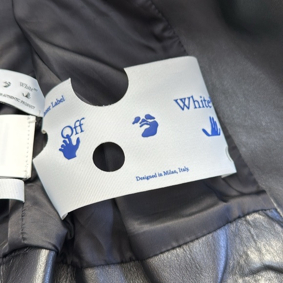 Off-White™️ 💯 leather jacket - Picture 10 of 15